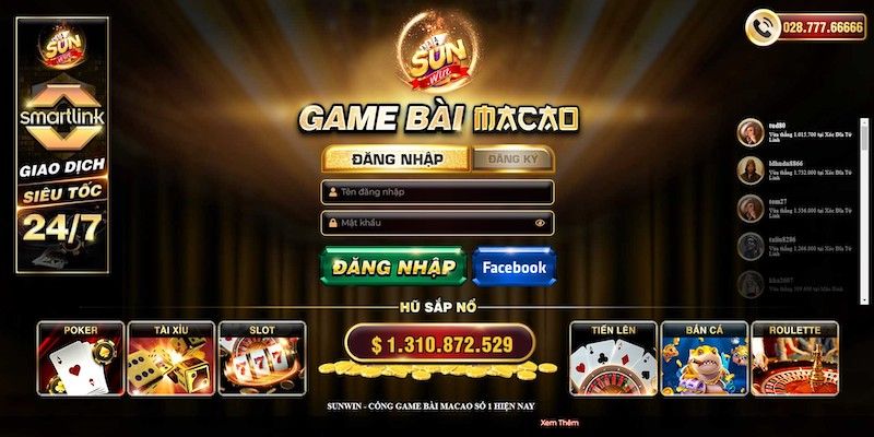 Lý do nên chọn game bài sunwin