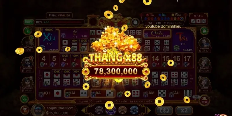 Các loại cược trong Sicbo Tài Phú tại 789Bet